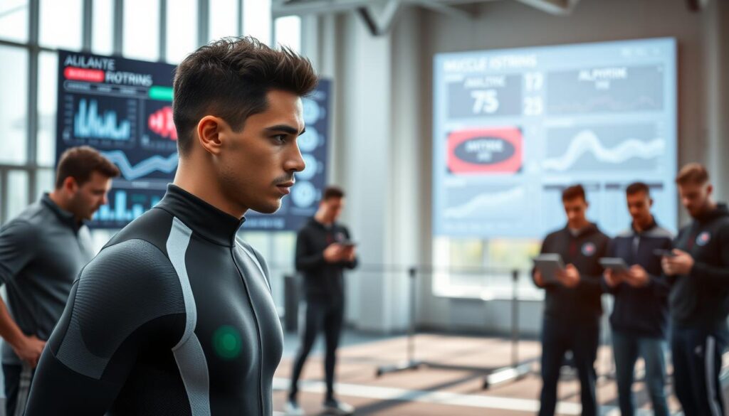 biometrische Überwachung im Sport mit KI-Technologie