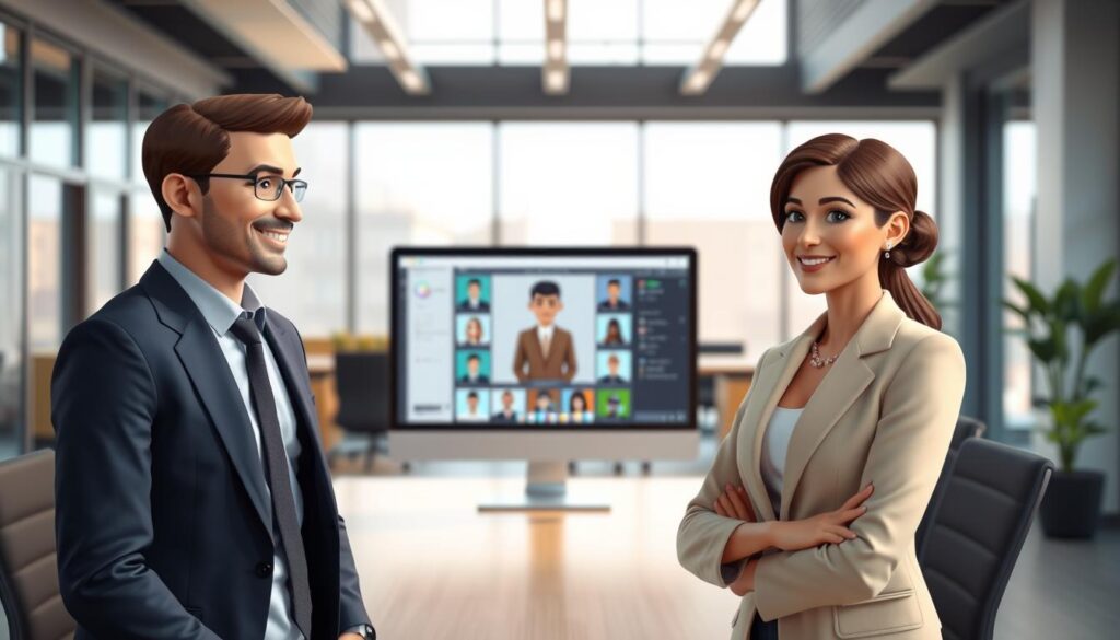 digitale Avatare für Schulungsvideos KI