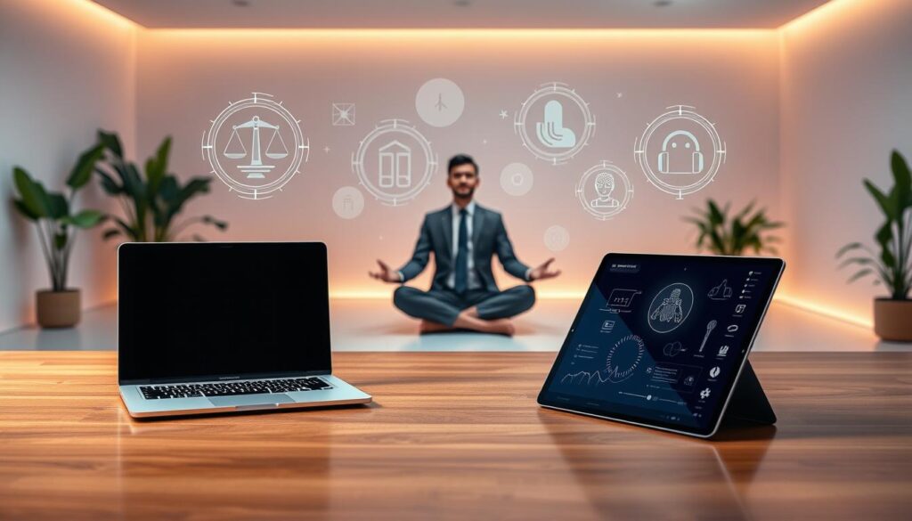 digitale Balance und Bewusstheit im KI-Zeitalter