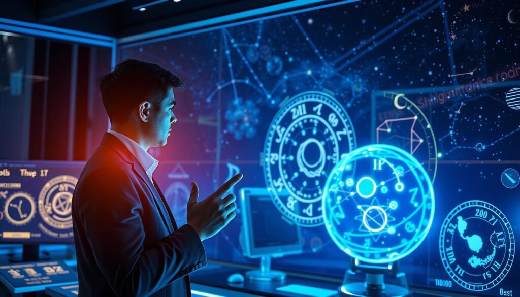 digitale Horoskop-Analyse mit künstlicher Intelligenz