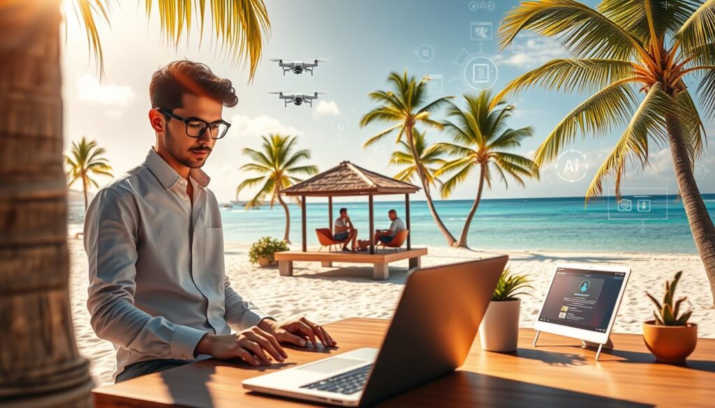 digitales Nomadentum und technologiegestützte Mobilität