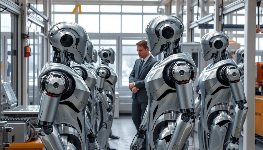 humanoide Roboter Deutschland Massenproduktion