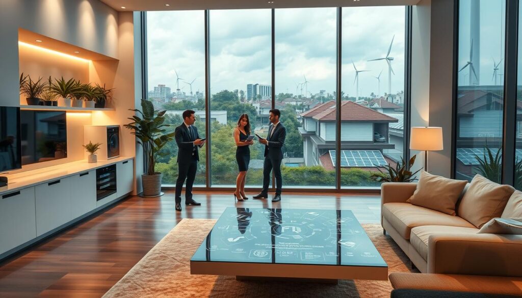 intelligente Gebäude und vernetztes Zuhause