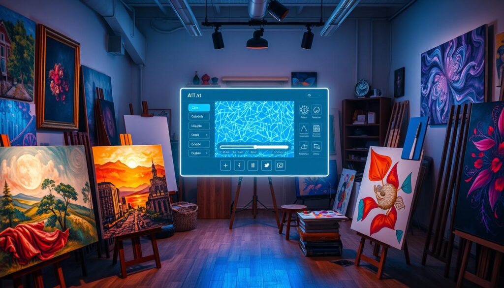 künstlerische Stile und Bildstile in AI Generatoren