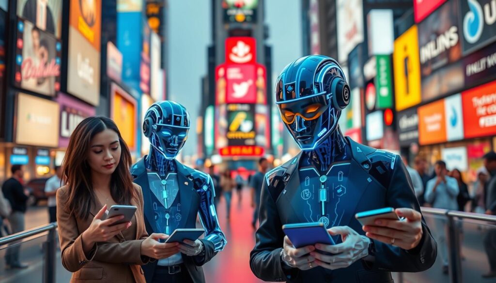 menschliche Influencer Vergleich mit KI-Influencern