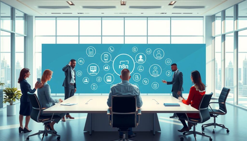 n8n Automatisierung Einsatzbereiche Unternehmensbereiche