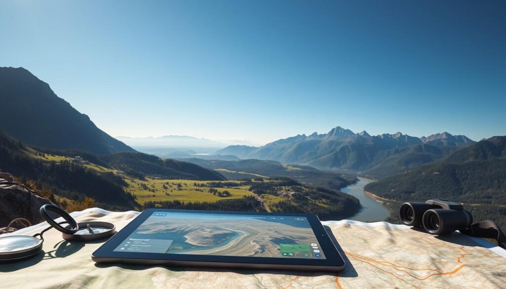 topografische KI-Auswertung für Outdoor-Routenplanung topografische KI-Auswertung für Outdoor-Routenplanung