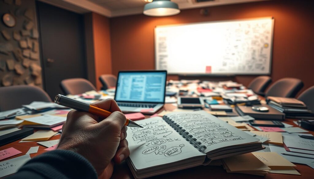 unstrukturierte Meeting-Protokolle Herausforderungen