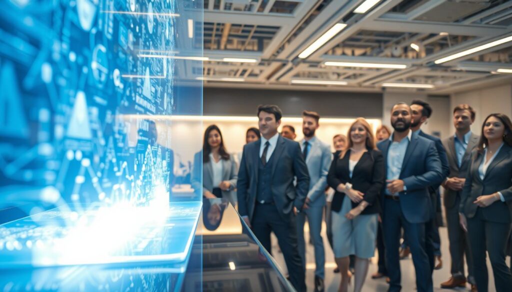 3D-Hologramme und holografische Projektion Technologie