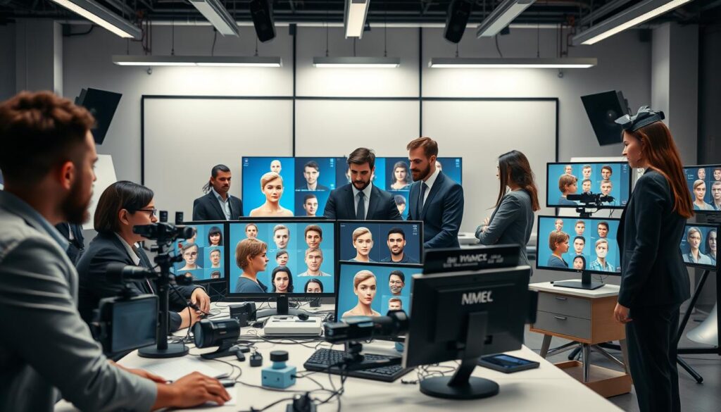 4K-Avatar-Erstellung im professionellen Studio