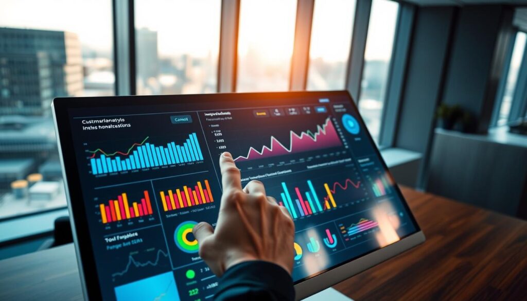 Anpassbare Dashboards mit interaktiven Elementen für Finanzanalysen
