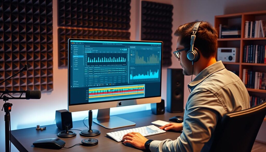 Audio-Optimierung KI für professionelle Podcast-Bearbeitung