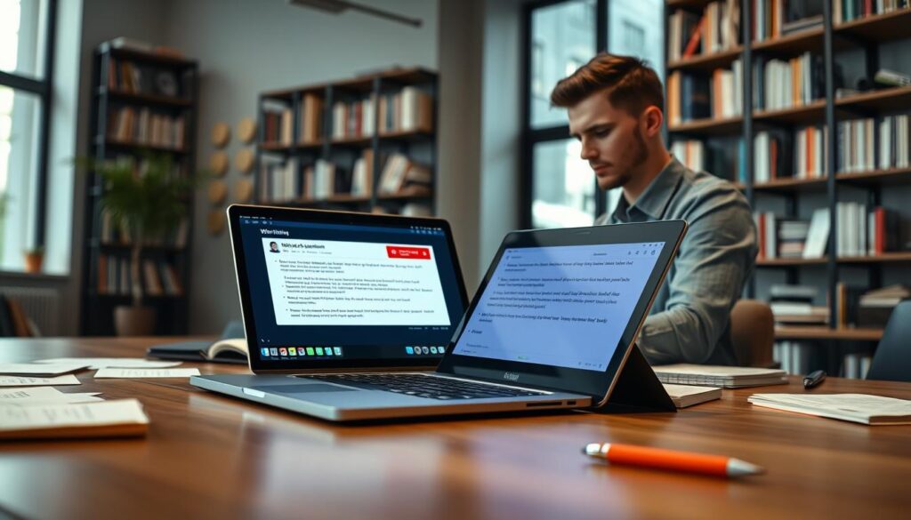 Automatische Textkorrektur in Echtzeit