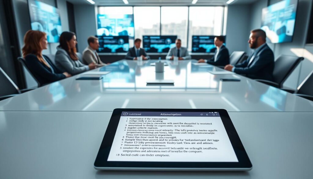 Automatische Transkription und Meeting-Zusammenfassungen in KI-Tools
