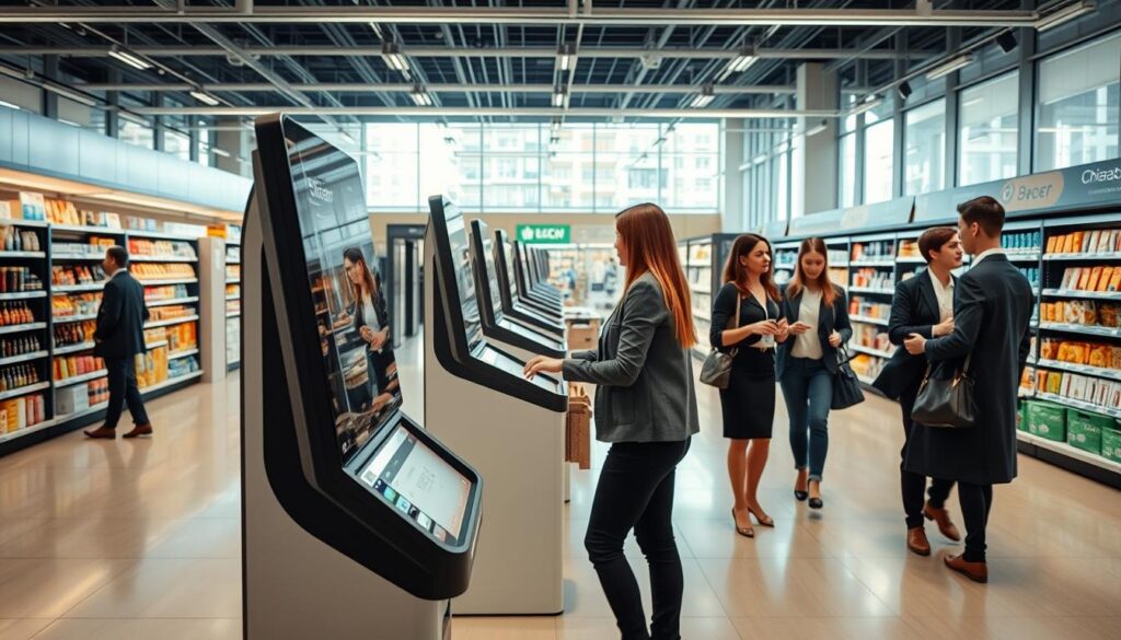 Automatisierte Kassensysteme mit KI-Produkterkennung im modernen Einzelhandel