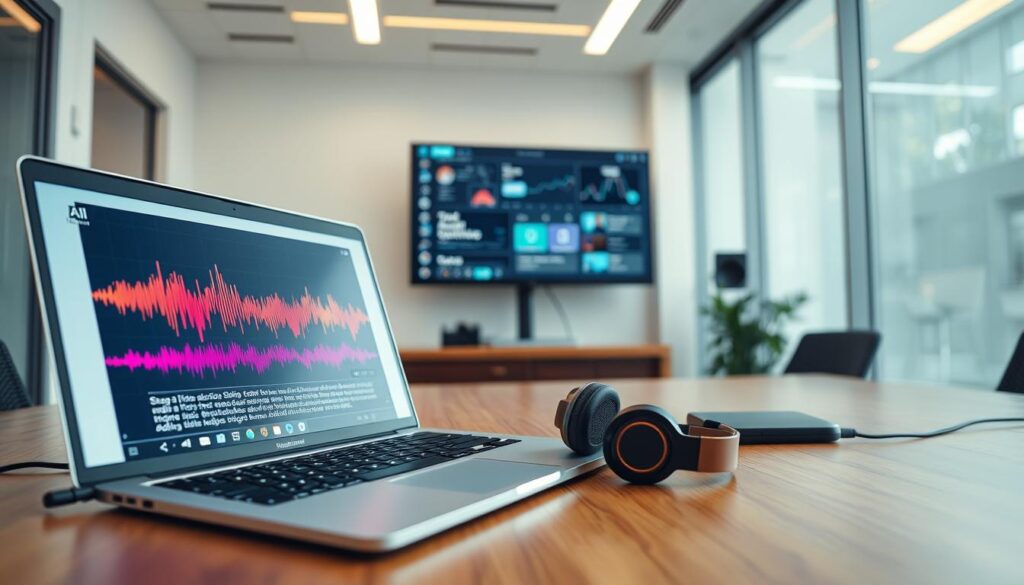 Automatisierte Transkription und Untertitelung für Podcasts