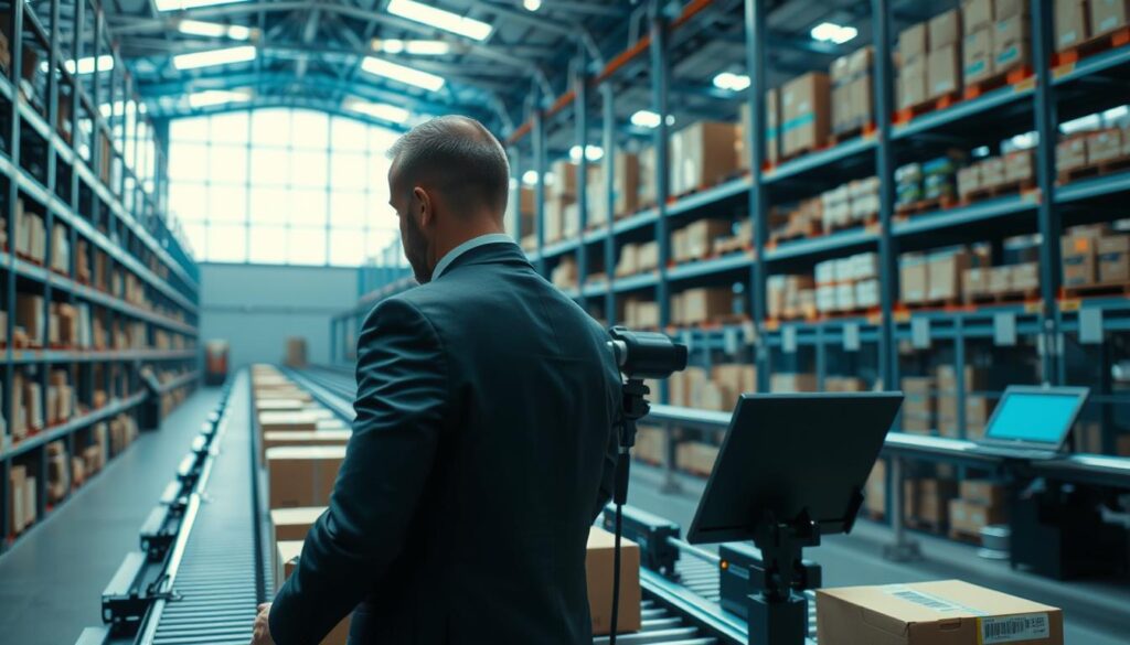 Automatisierung Logistik mit Vision-Sensoren im Wareneingang