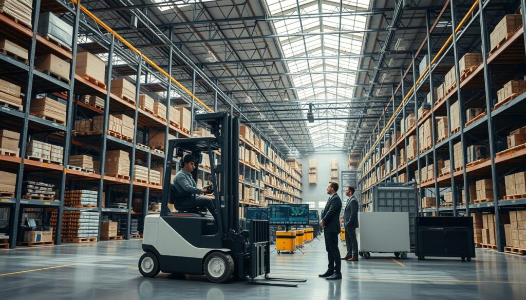 Automatisierung Logistik und Warehouse Management System