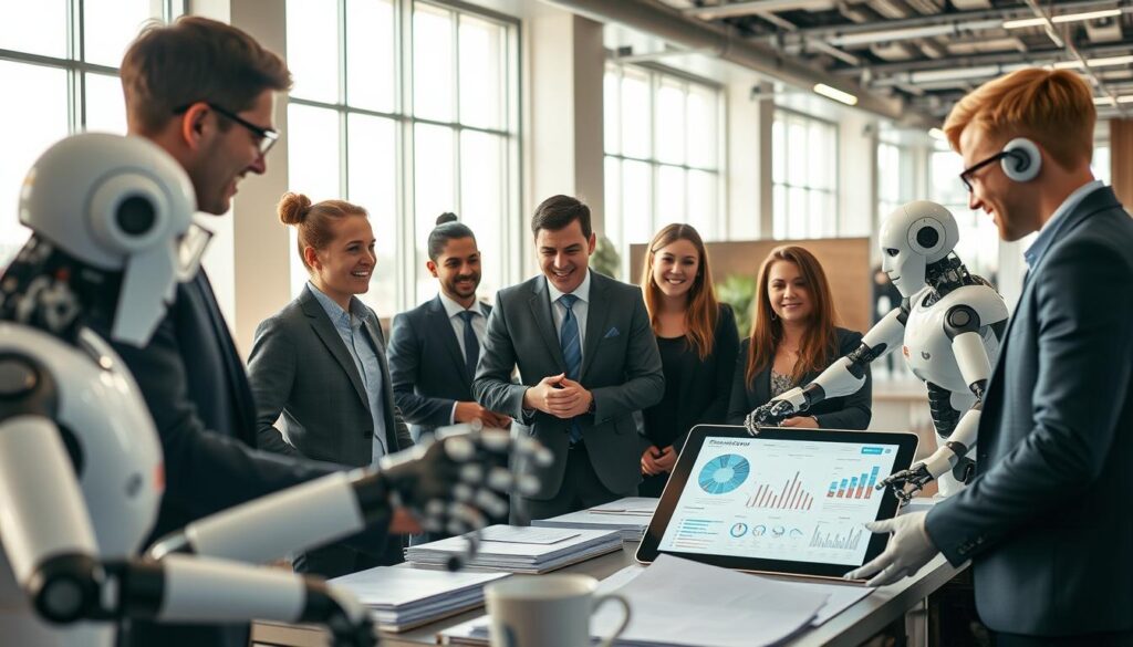 Automatisierung Routineaufgaben und kreative Arbeit mit KI