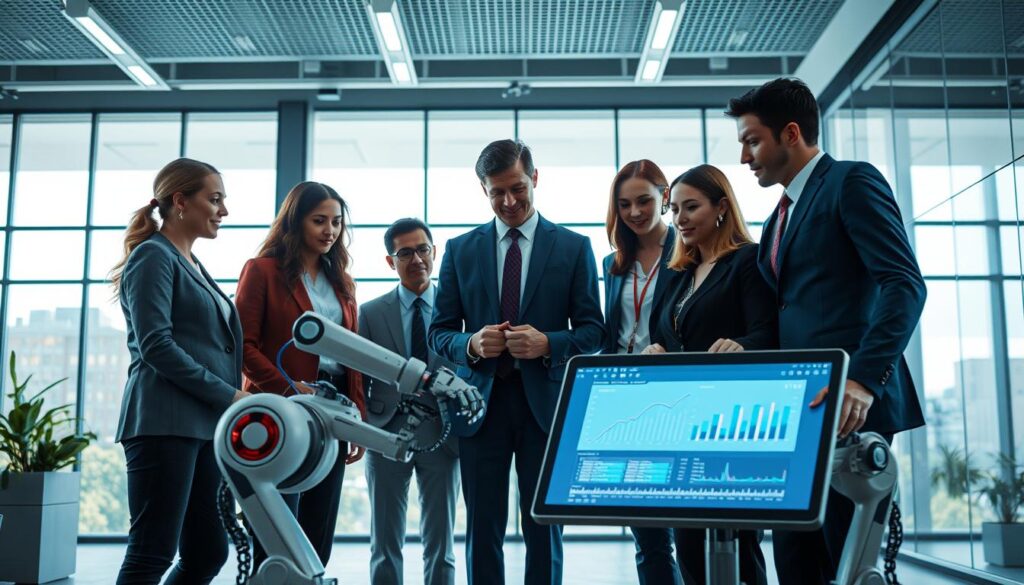 Automatisierung durch KI in modernen Unternehmensabläufen