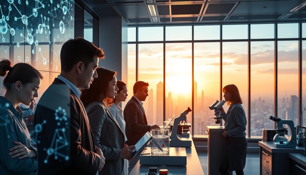 Biotechnologie Geschäftsfelder und Nanotechnologie Anwendungen
