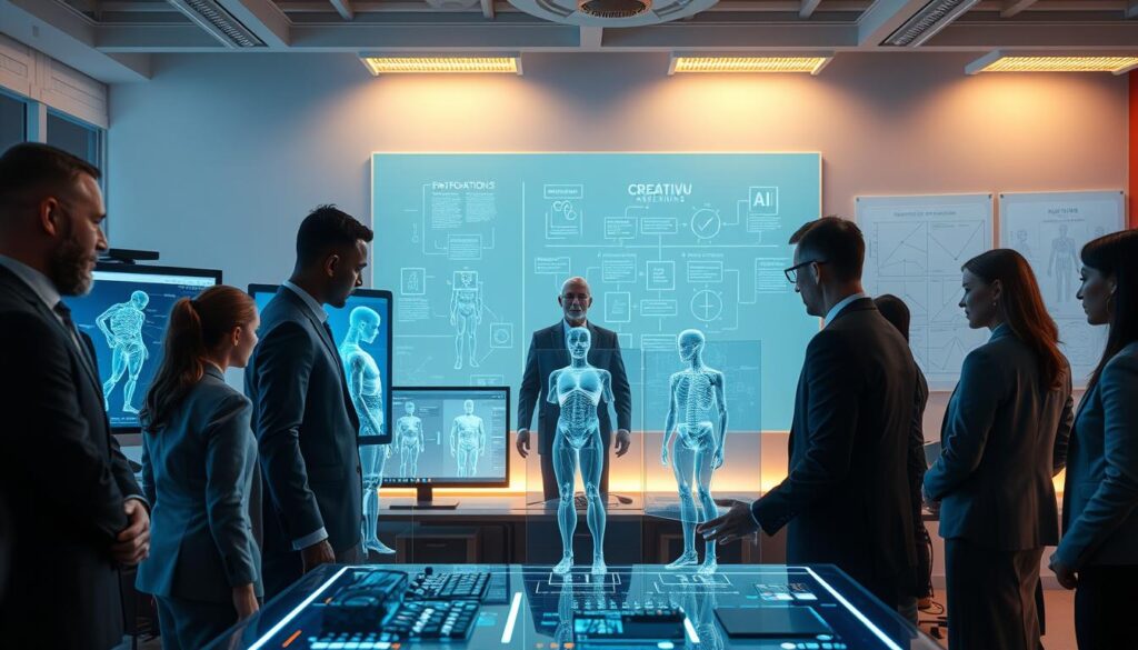 CGI-Technologie und 3D-Modellierung für digitale Menschen