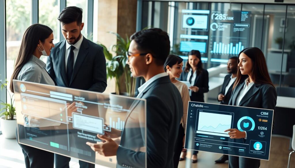 CRM Integration mit KI Chatbots