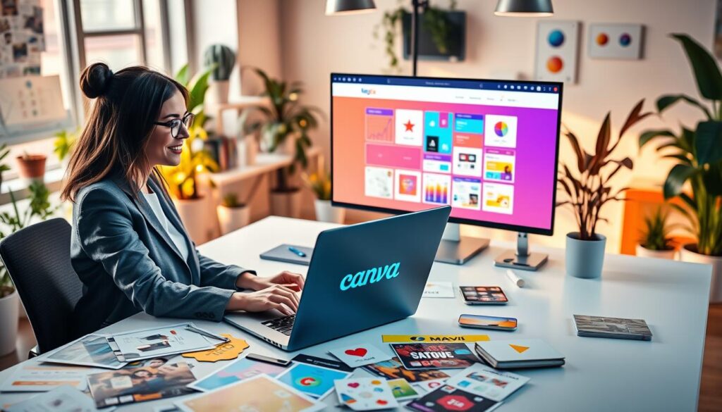 Canva KI Werbung und Magic Design Tool für professionelle Anzeigenerstellung