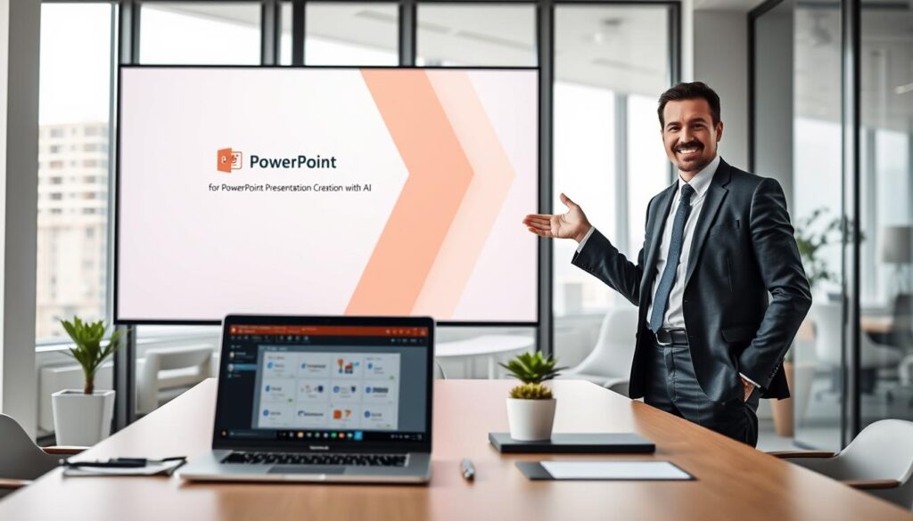 ChatGPT PowerPoint Präsentationserstellung mit KI