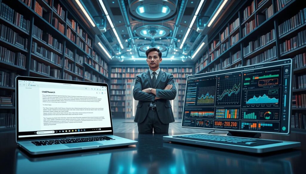 ChatGPT Recherche versus spezialisierte KI-Tools für wissenschaftliche Datenbanken