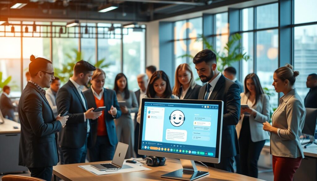 Chatbots Kundenservice und virtuelle Assistenten KI