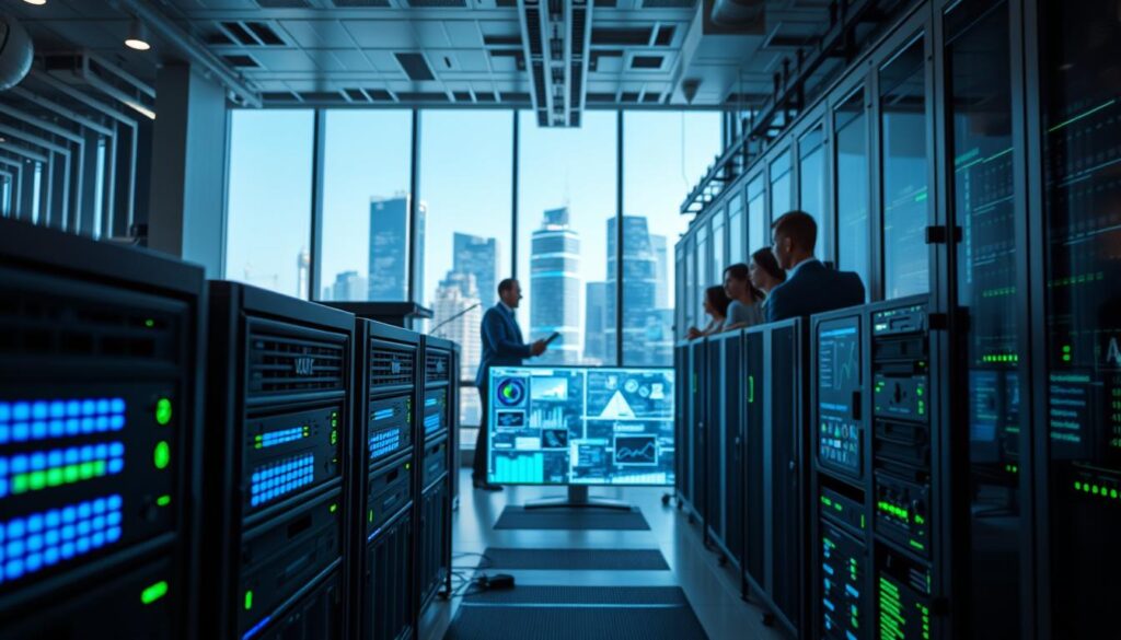 Cloud-basierte KI Technologie Stack Infrastruktur