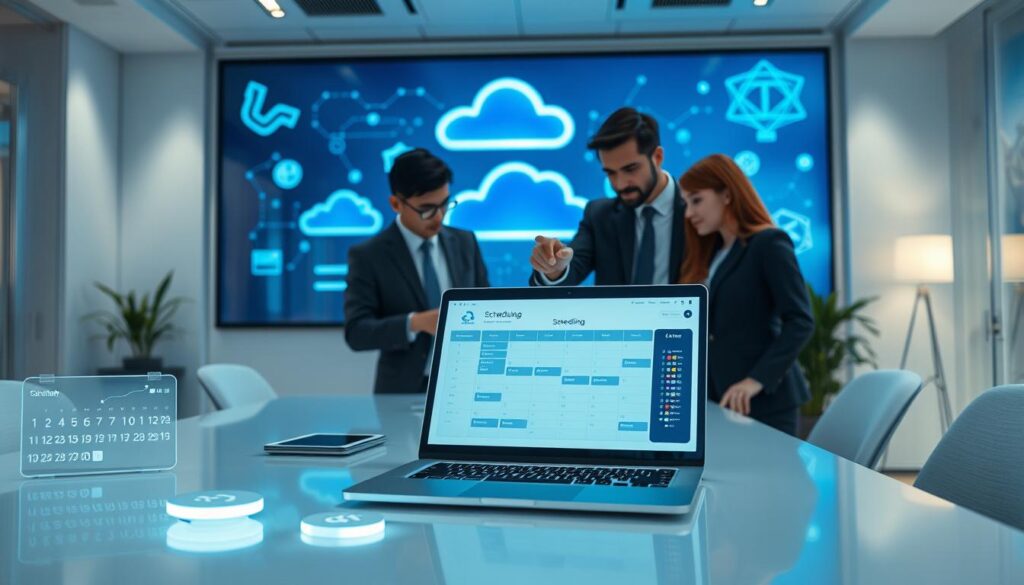 Cloud-basierte Systeme für KI Terminplanung