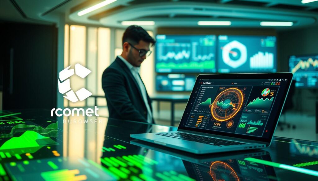 Comet Browser mit KI-Integration für intelligente Webanalyse Comet Browser mit KI-Integration für intelligente Webanalyse