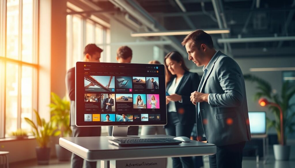 Content-Erstellung KI für visuelle Werbeinhalte