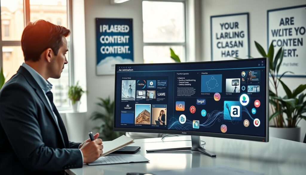 Content-Generator KI für automatische Posts erstellen auf Social Media Plattformen