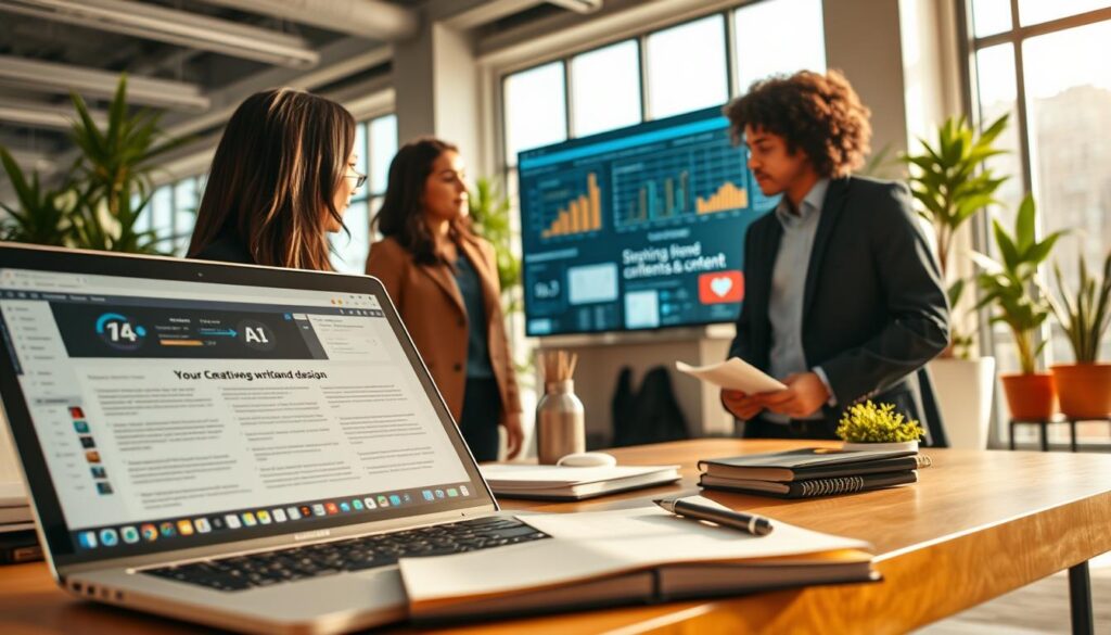 Content-Generierung mit KI-Tools Marketing