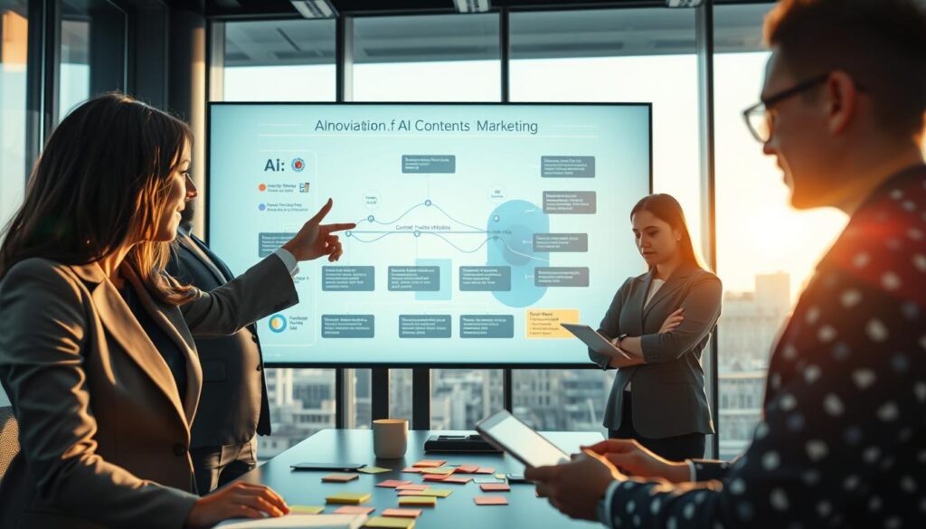 Content Marketing KI Evolution und Adoption durch Unternehmen