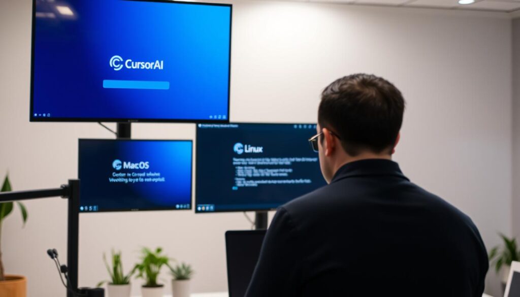 Cursor AI Installation Download-Prozess für Windows macOS Linux
