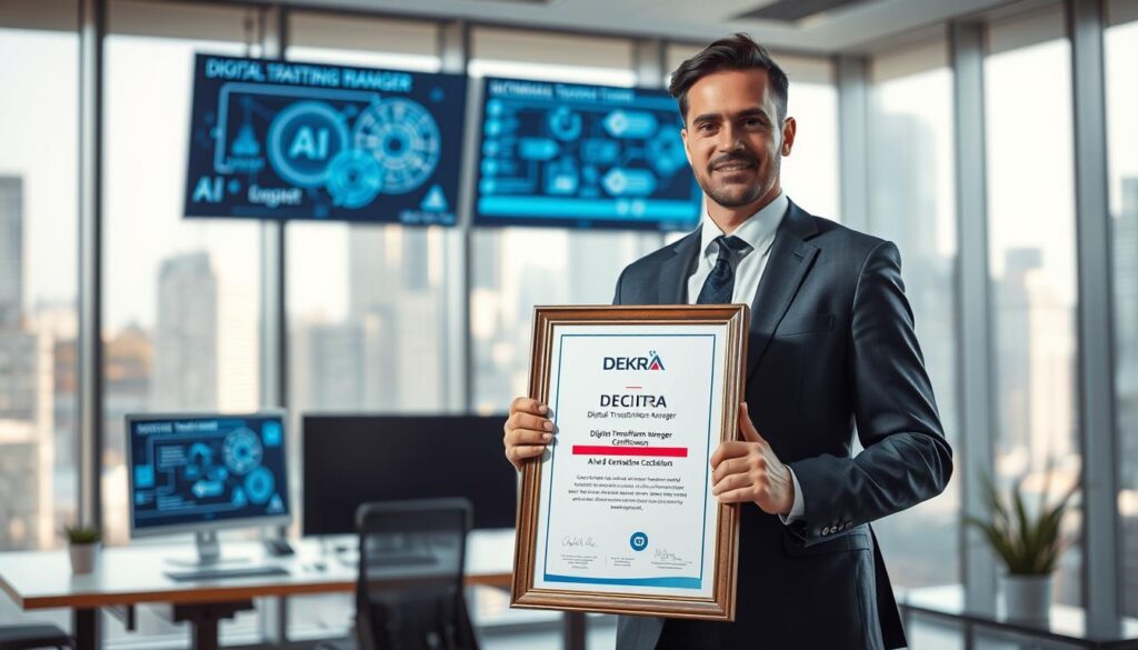 DEKRA Digitalisierungsmanager Zertifizierung für KI und Prozessautomatisierung