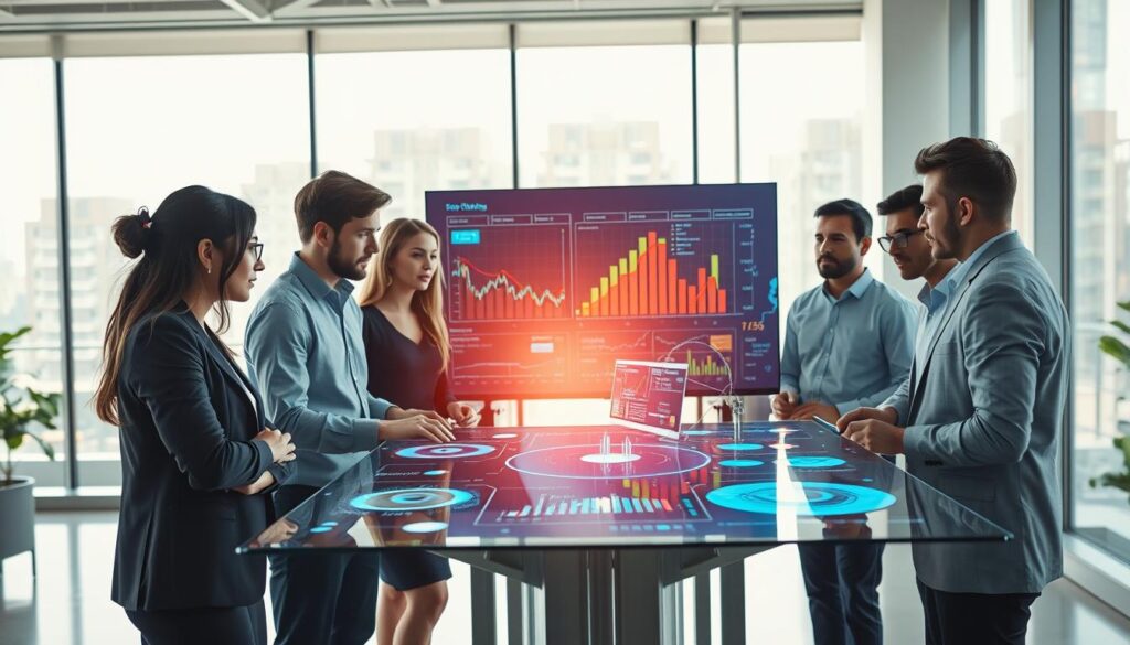 Data Storytelling Finance und Datenvisualisierung KI in der Finanzkommunikation