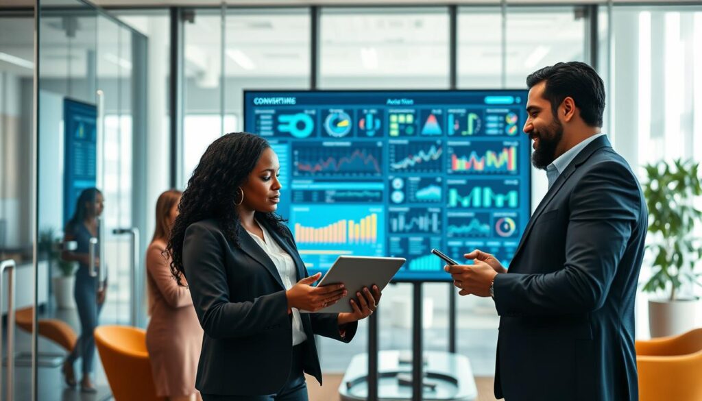 Datenanalyse von Geschäftskommunikation für Business Intelligence
