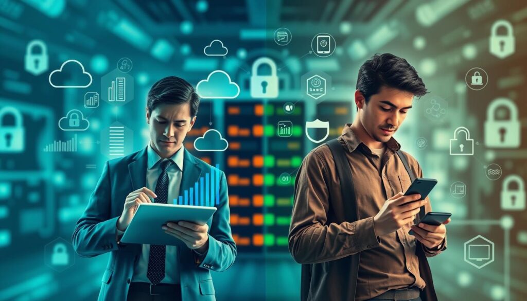 Datenverarbeitung und Datenschutz API Unterschiede zwischen Consumer und Business