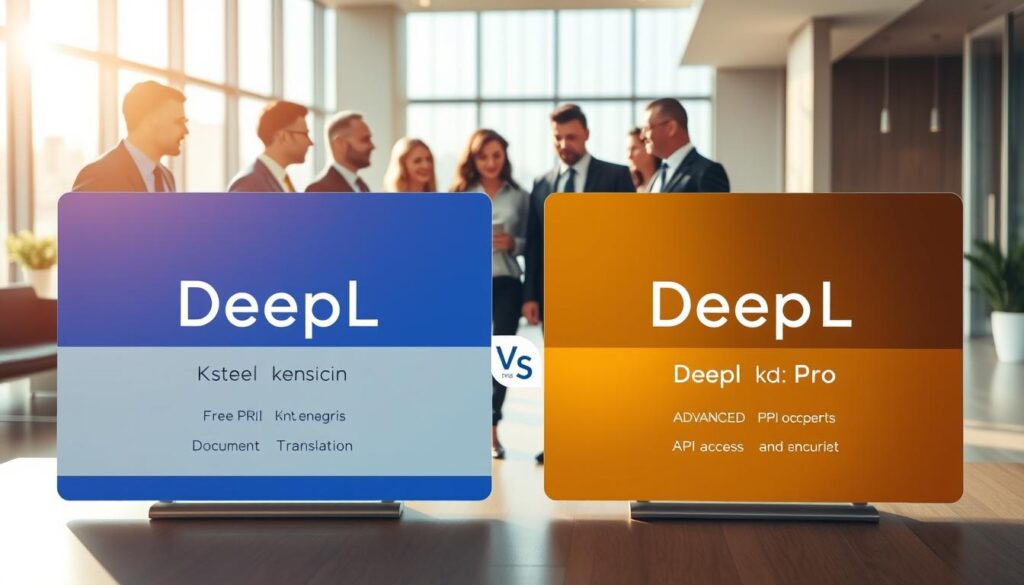 DeepL kostenlos vs. DeepL Pro Vergleich der Funktionen