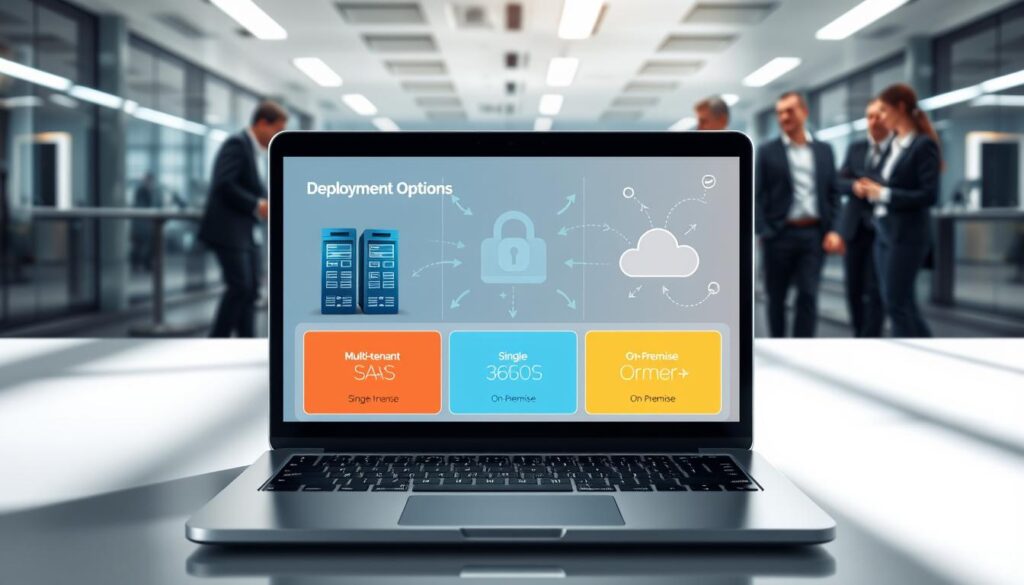 Deployment-Optionen Multi-tenant SaaS Single-tenant SaaS On-Premise