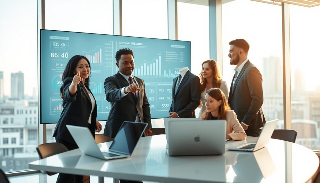 Digitale Transformation Finanzabteilung KI