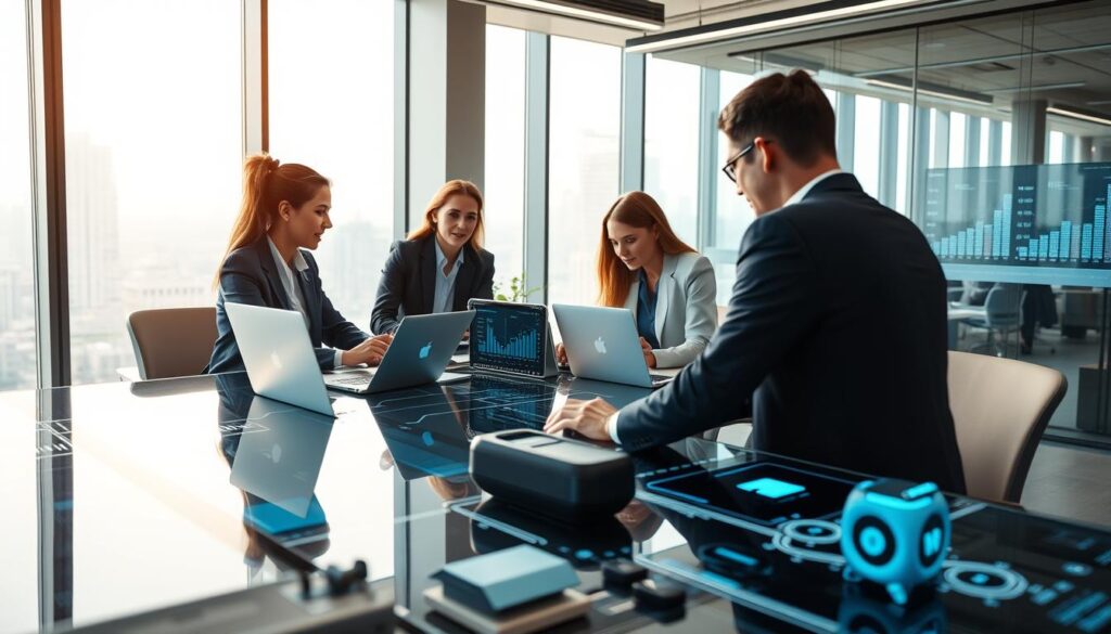 Digitale Transformation und KI-Integration im modernen Büroalltag
