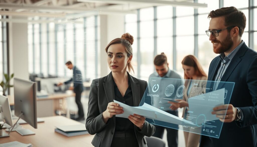 Dokumentenprüfung mit maschinellem Lernen für automatische Informationsextraktion