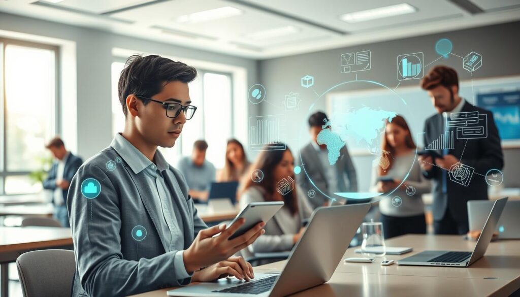 E-Learning mit KI und digitale Bildung