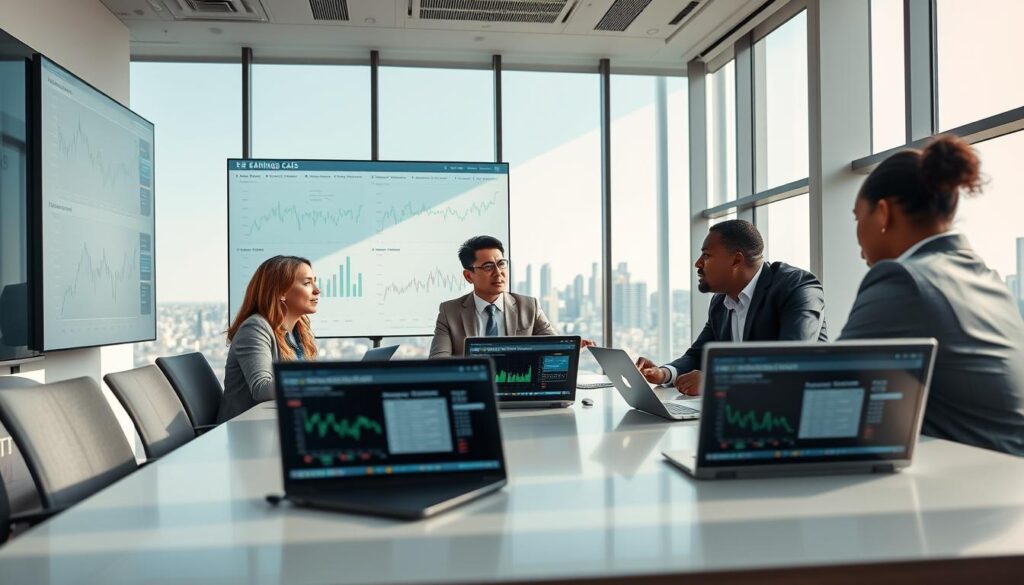Echtzeit-Gewinnanalyse und Sentiment-Analyse Earnings